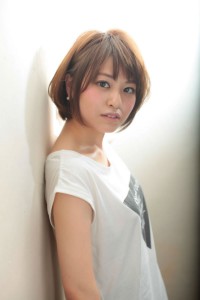 大人かわいいふんわりショートボブ◎